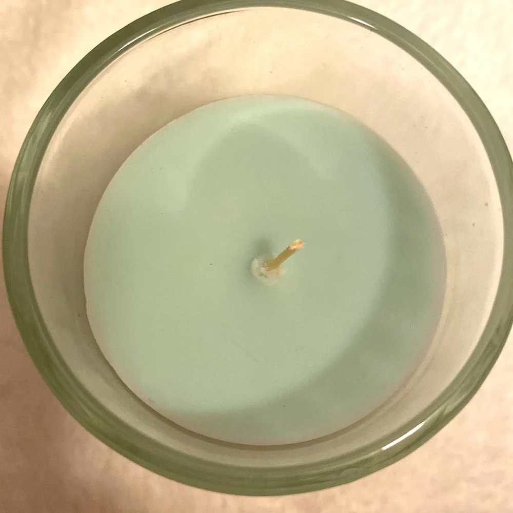 🆕SWEETHEARTS- Aqua Votive Candle “BESTIE”- 3 oz